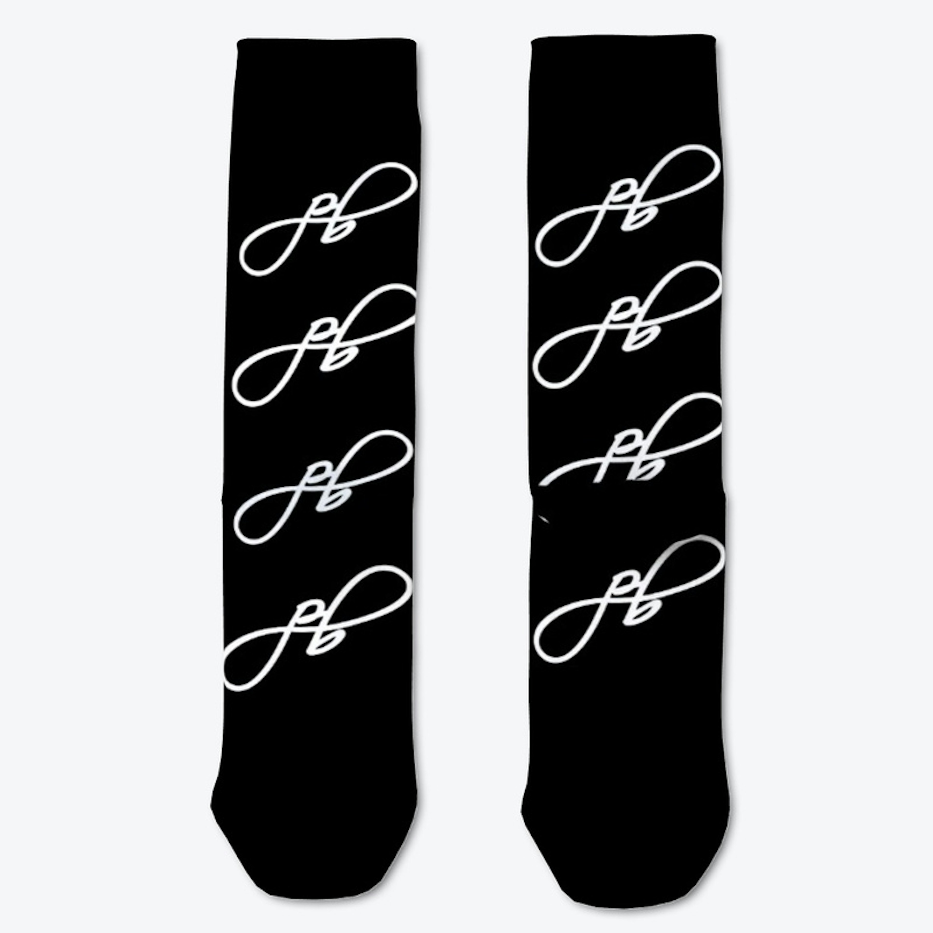 PB Infinity Socks Black